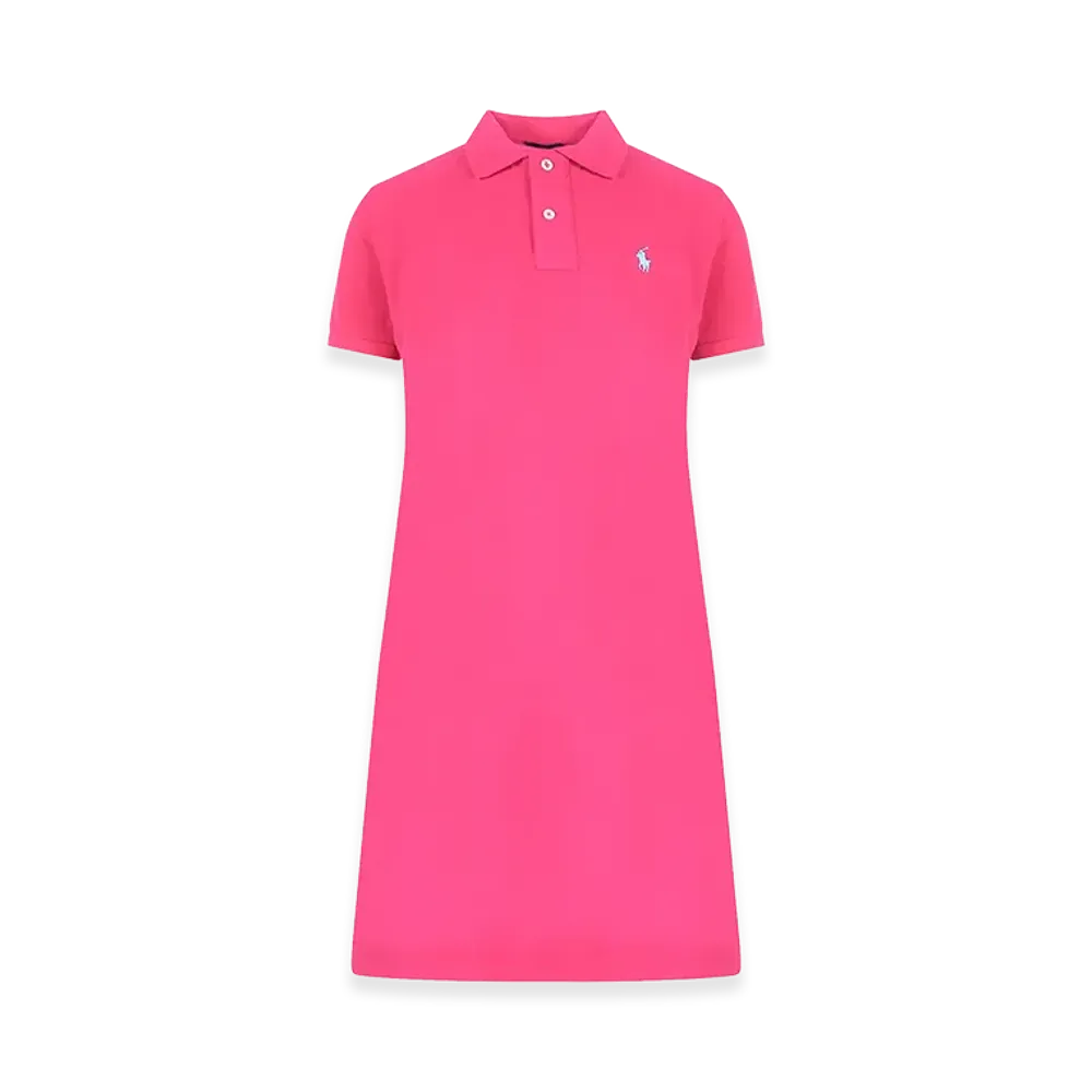 Polo Ralph Lauren Women's Pique Dress "Fuchsia"