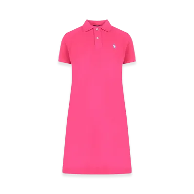 Polo Ralph Lauren Women's Pique Dress "Fuchsia"
