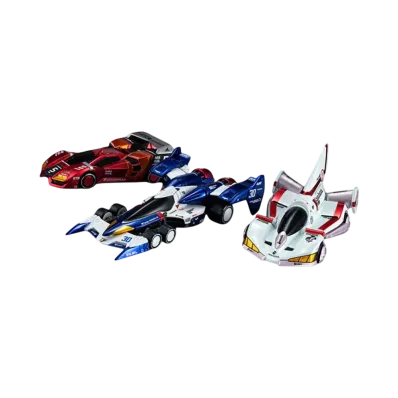 MegaHouse "Cyber Formula Collection Heritage Edition" -Future GPX Cyber Formula- Fujioka circuit decisive battle 3 car set