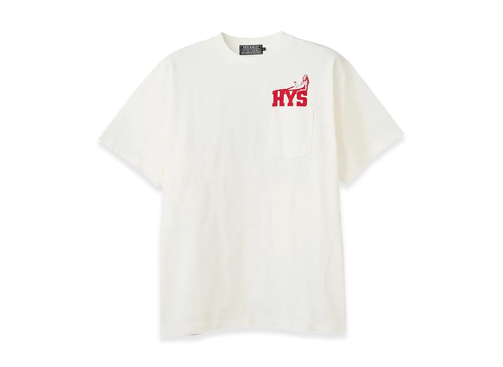 HYSTERIC GLAMOUR I Want More HYS Tee "White"