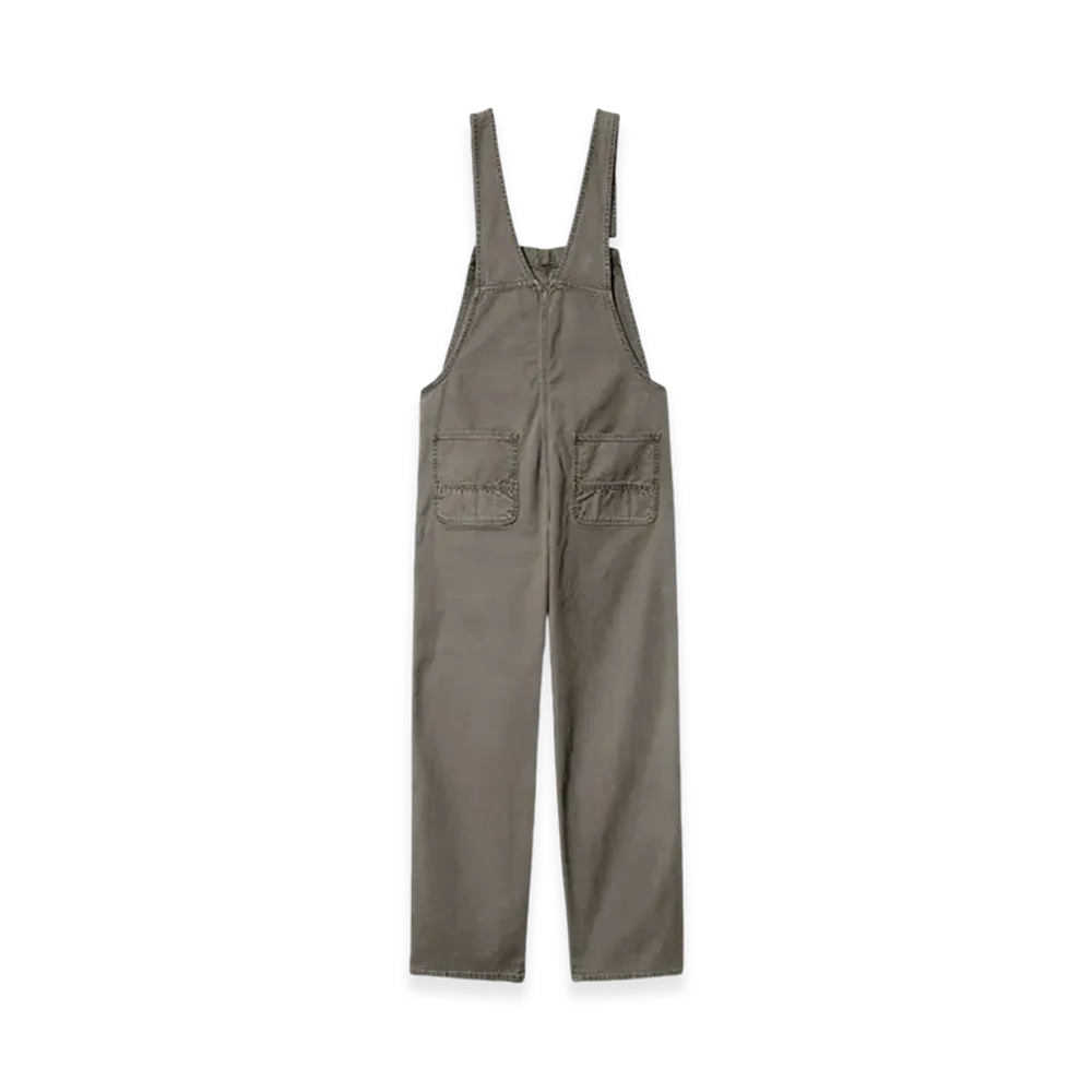 Carhartt WIP Women's Hudson Stretch Canvas Faded Bib Overall Straight "Black"