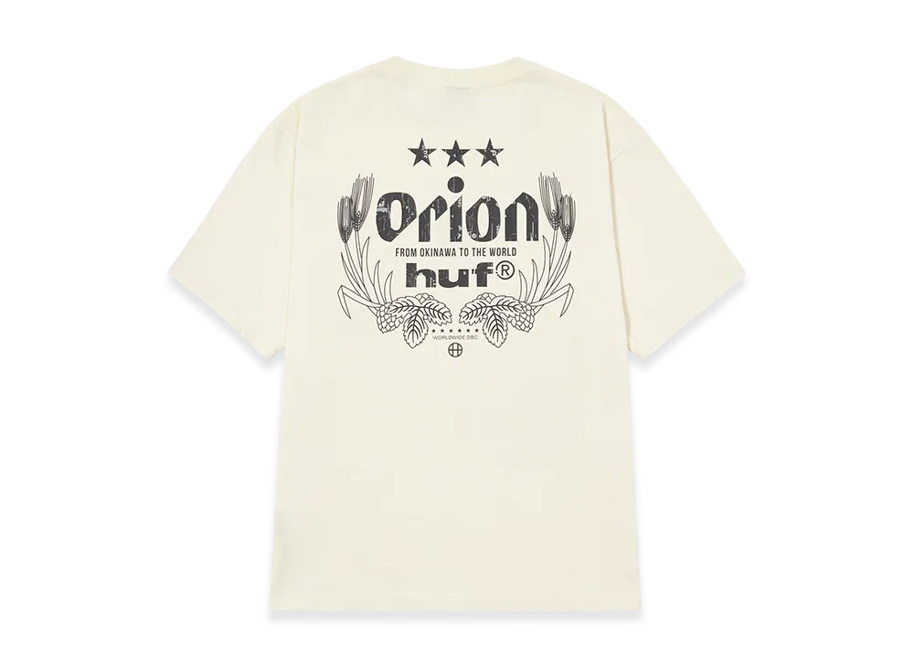 HUF x ORION Worldwide Tee "Natural"