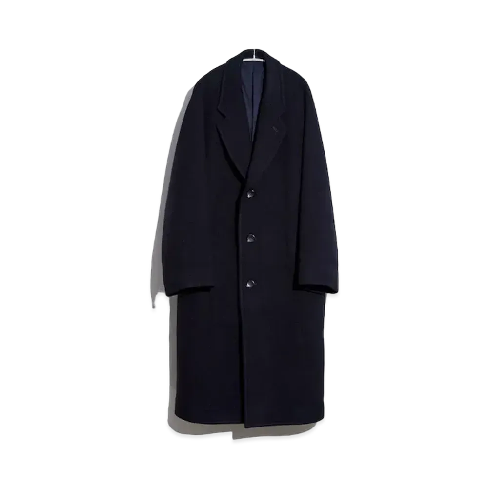 everyone A.PRESSE for everyone Wool Cashmere Chester Coat "Black"