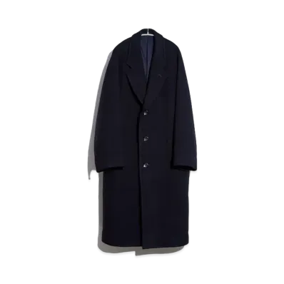 everyone A.PRESSE for everyone Wool Cashmere Chester Coat "Black"