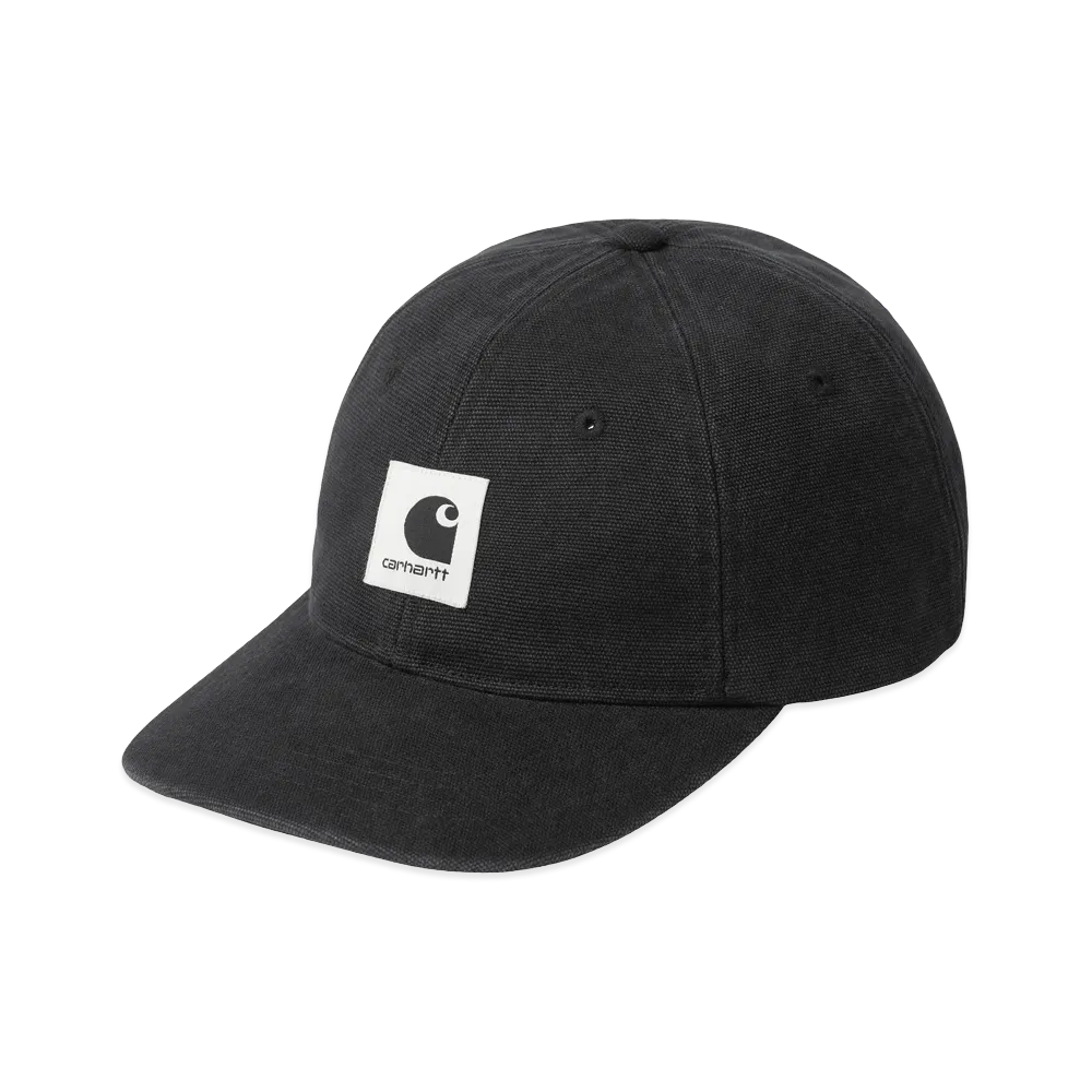 Carhartt WIP Canvas Cap "Black Stone Washed"