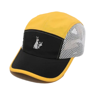 FR2 Icon Five Panel Mesh Cap "Yellow"