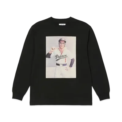 PALACE ELTON JOHN BALLER LONGSLEEVE "Black"