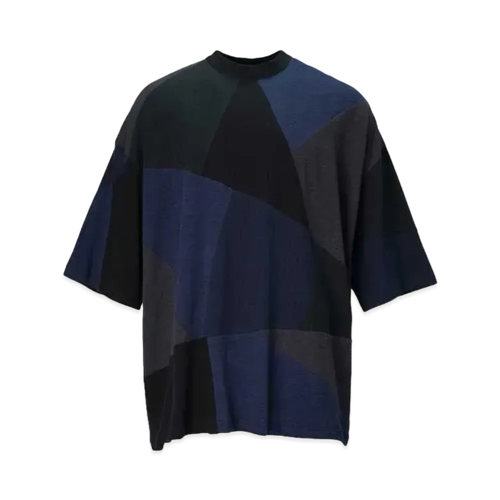 ANREALAGE Panel Patchwork Oversize Tee "Black"