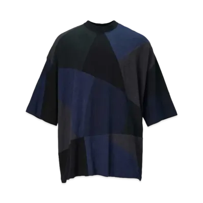 ANREALAGE Panel Patchwork Oversize Tee "Black"