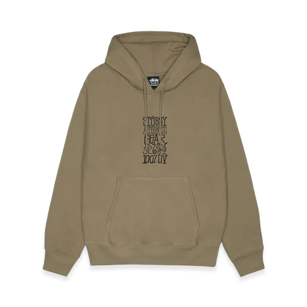 Stussy Authentic Gear Hoodie "Army"