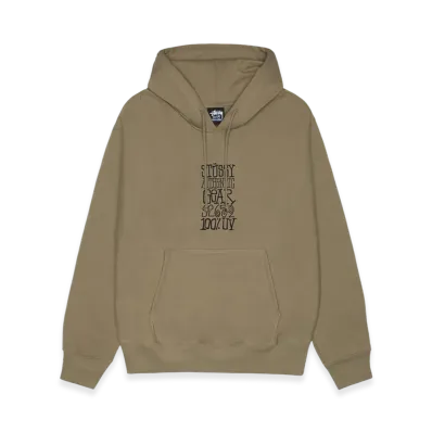 Stussy Authentic Gear Hoodie "Army"