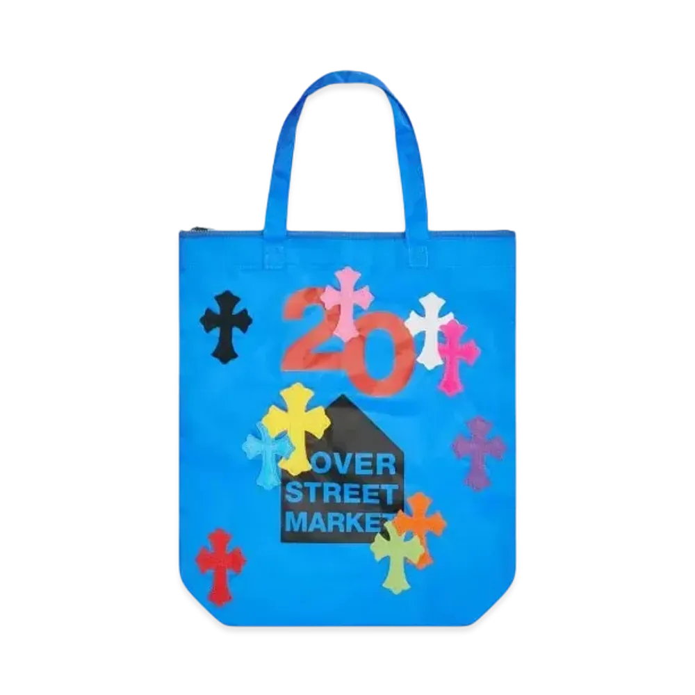 Dover Street Market London x Chrome Hearts 20th Anniversary Tote "Blue"