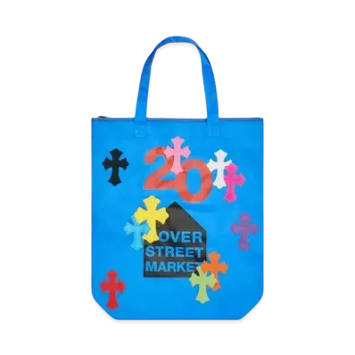 Dover Street Market London x Chrome Hearts 20th Anniversary Tote "Blue"