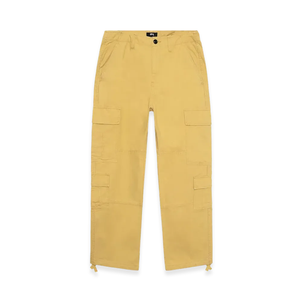 Stussy Ripstop Surplus Cargo Pant "Sulphur"