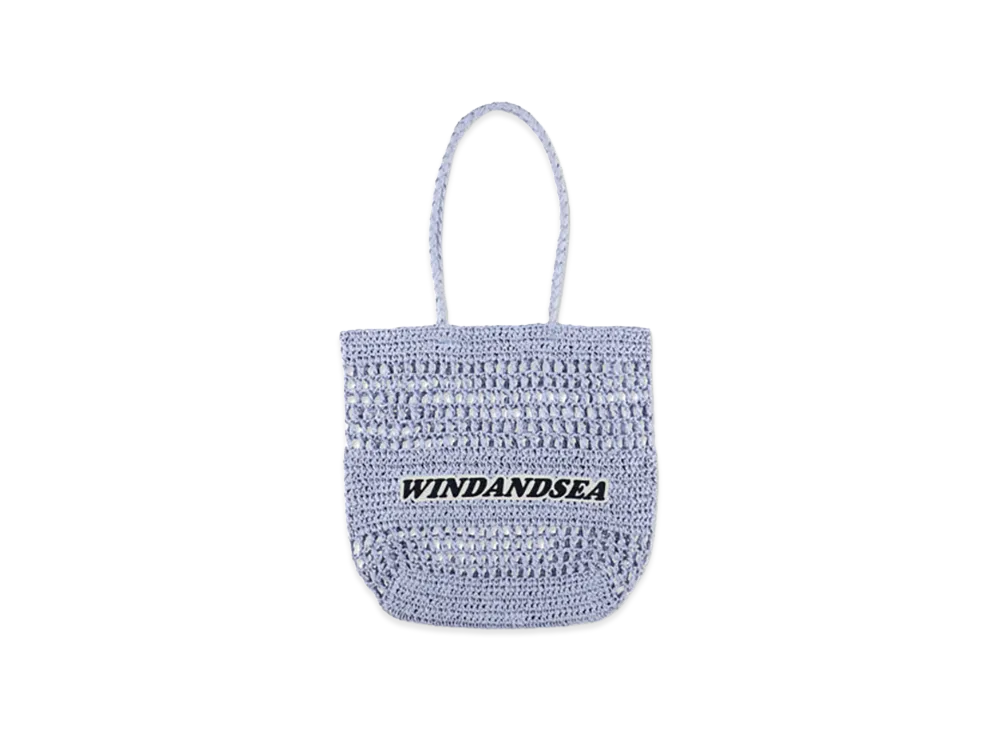 WIND AND SEA Paper Mesh Tote "Sax"