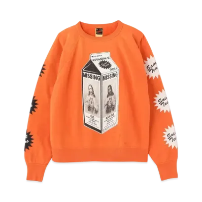 SAINT Mxxxxxx x Denim Tears Milk Pack Sweatshirt "Orange"