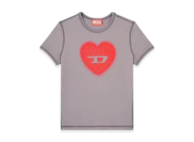 Diesel Women's T-Shirts "Dark Grey"