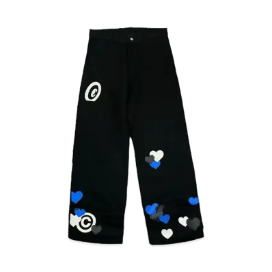 COIN PARKING DELIVERY CPD LOVE Patch Pants #11 "Black"