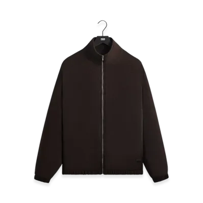 Kith 101 for ssstein Wool Cashmere Blend Fleece Jacket "Kindling"