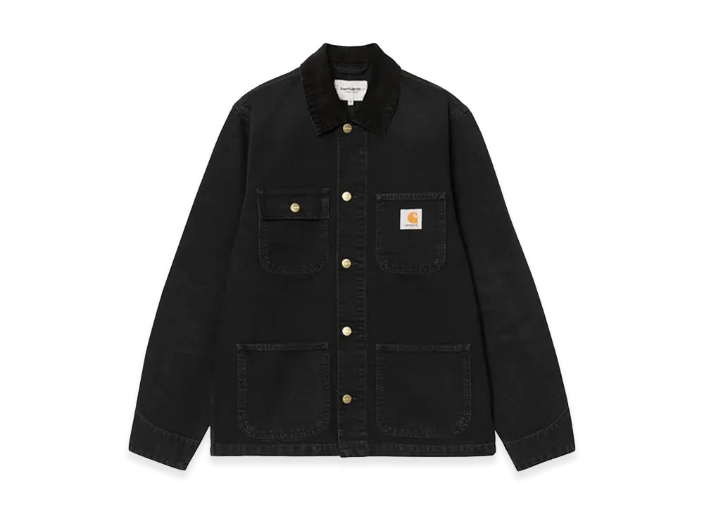 Carhartt WIP Michigan Coat "Black/Black(Stone Canvas)"