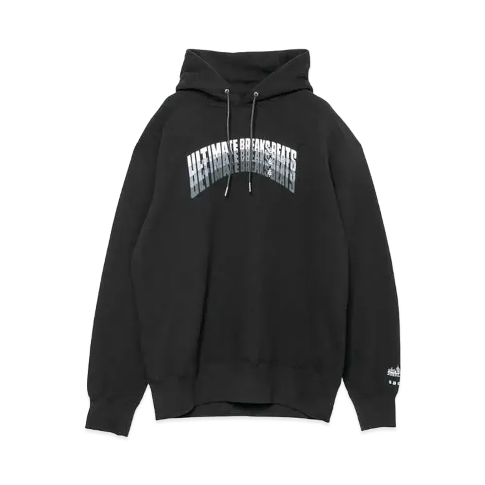 sacai x Street Beat Records Hoodie "Black"