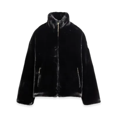 TATRAS Women's Barbra Boa Blouson "Black"