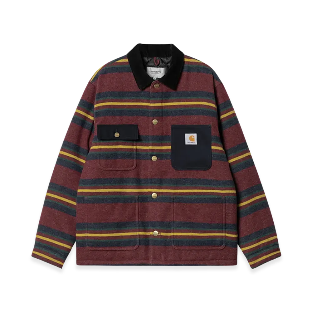 Carhartt WIP Oregon Jacket "Bordeaux Starco Stripe"