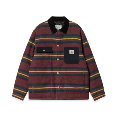 Carhartt WIP Oregon Jacket "Bordeaux Starco Stripe"