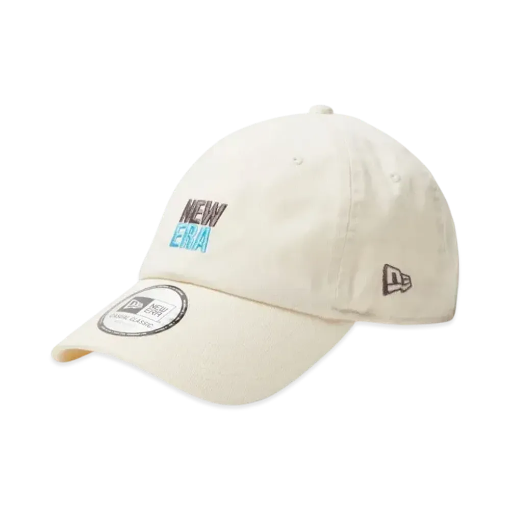 NEW ERA Casual Classic Square New Era Logo "Chrome White"