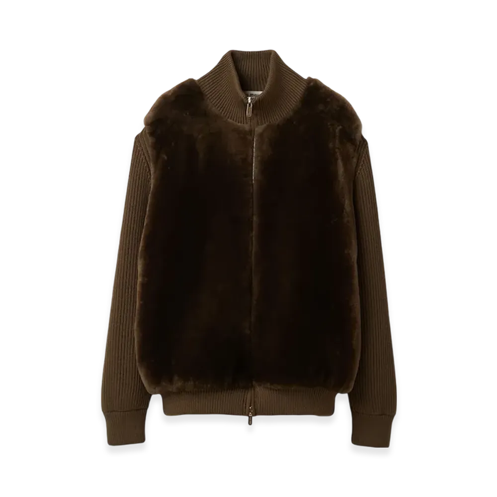 MIU MIU Women's Wool Knit Cardigan "Forest Green"