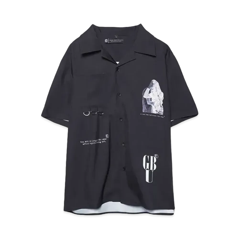 A GOOD BAD INFLUENCE LIFE IS HTML S/S SHIRT "BLACK"