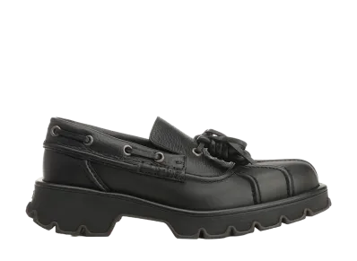 LOEWE Derby Bobby In Calfskin "Black"