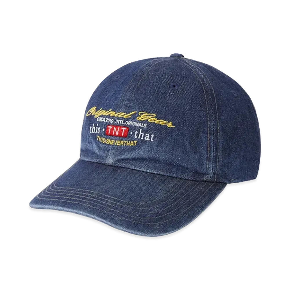 thisisneverthat Original Gear Denim Cap "Indigo"