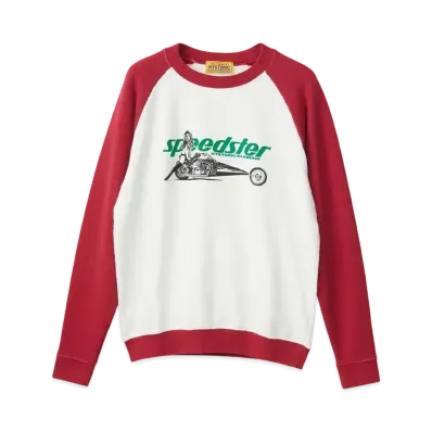 HYSTERIC GLAMOUR Speedster Sweatshirt "Red"