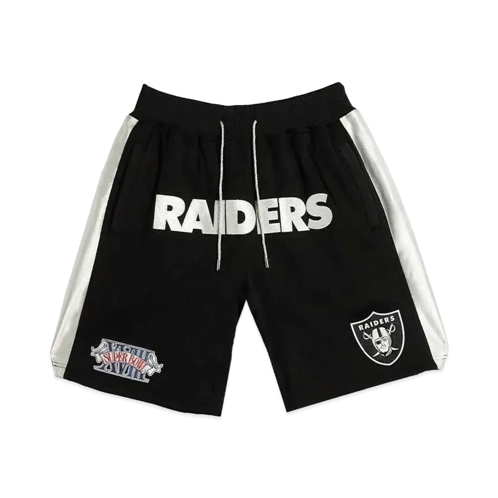 Just Don Oakland Raiders Shorts "Black"