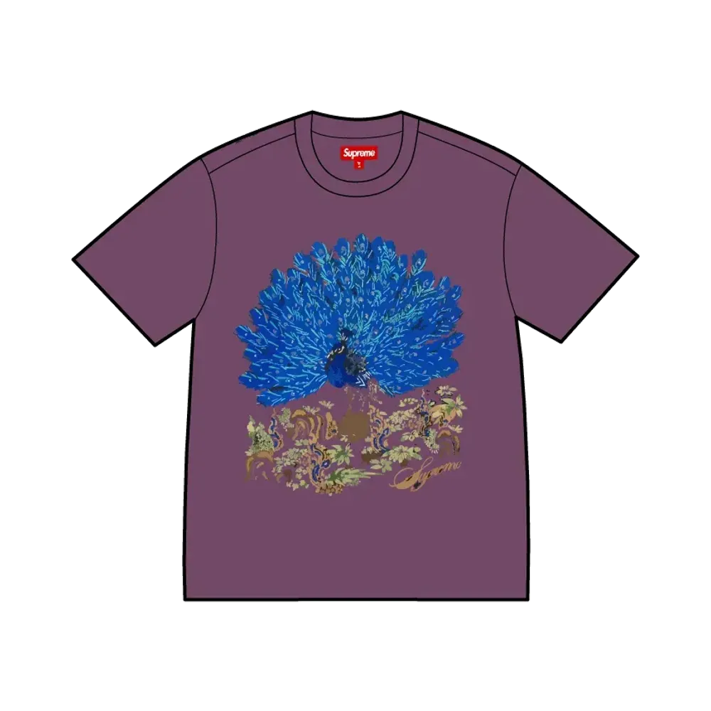 Supreme Peacock S/S Top "Purple"
