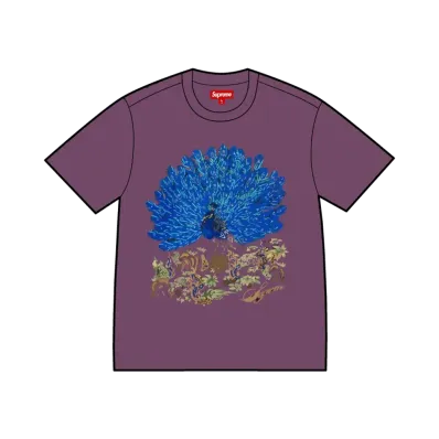 Supreme Peacock S/S Top "Purple"