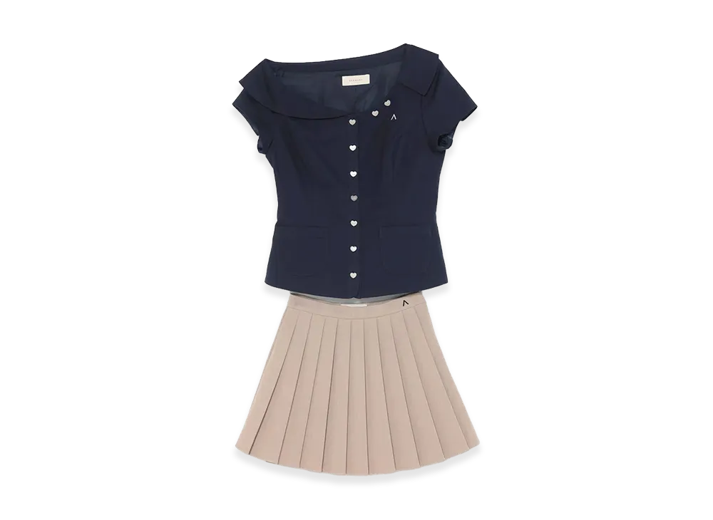 ANDMARY Women's Emily Girls Set Up "Navy"