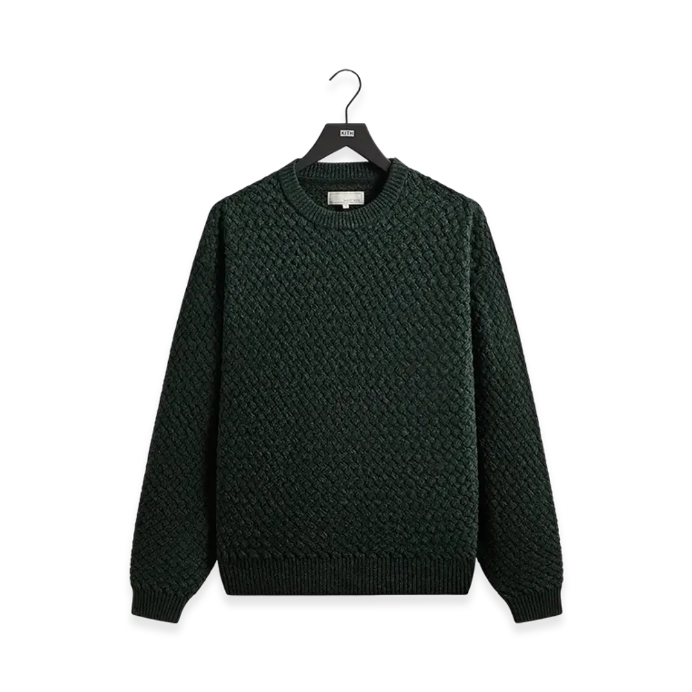Kith &Kin Basketweave Chenille Lewis Crewneck "Stadium"