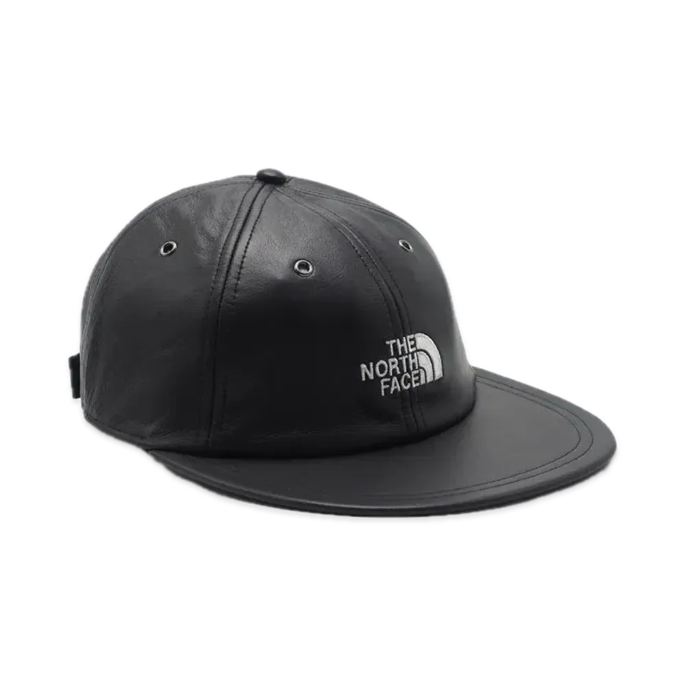 Supreme x The North Face Leather 6-Panel Hat "Black"