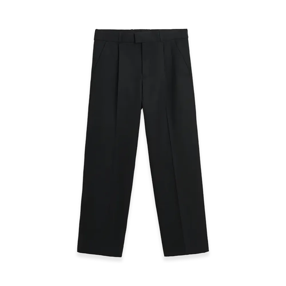 OUR LEGACY Slack Trouser "Coarse Black Gabardine"