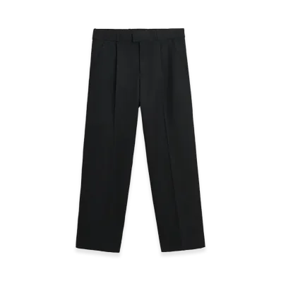 OUR LEGACY Slack Trouser "Coarse Black Gabardine"