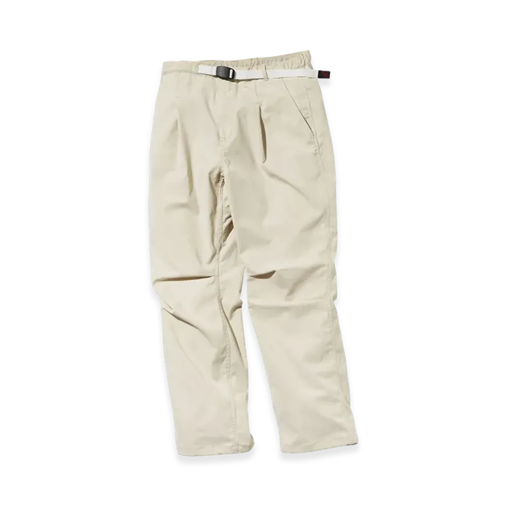 nonnative x Gramicci Walker St Easy Pants Poly Twill Stretch Solotex "Ivory"