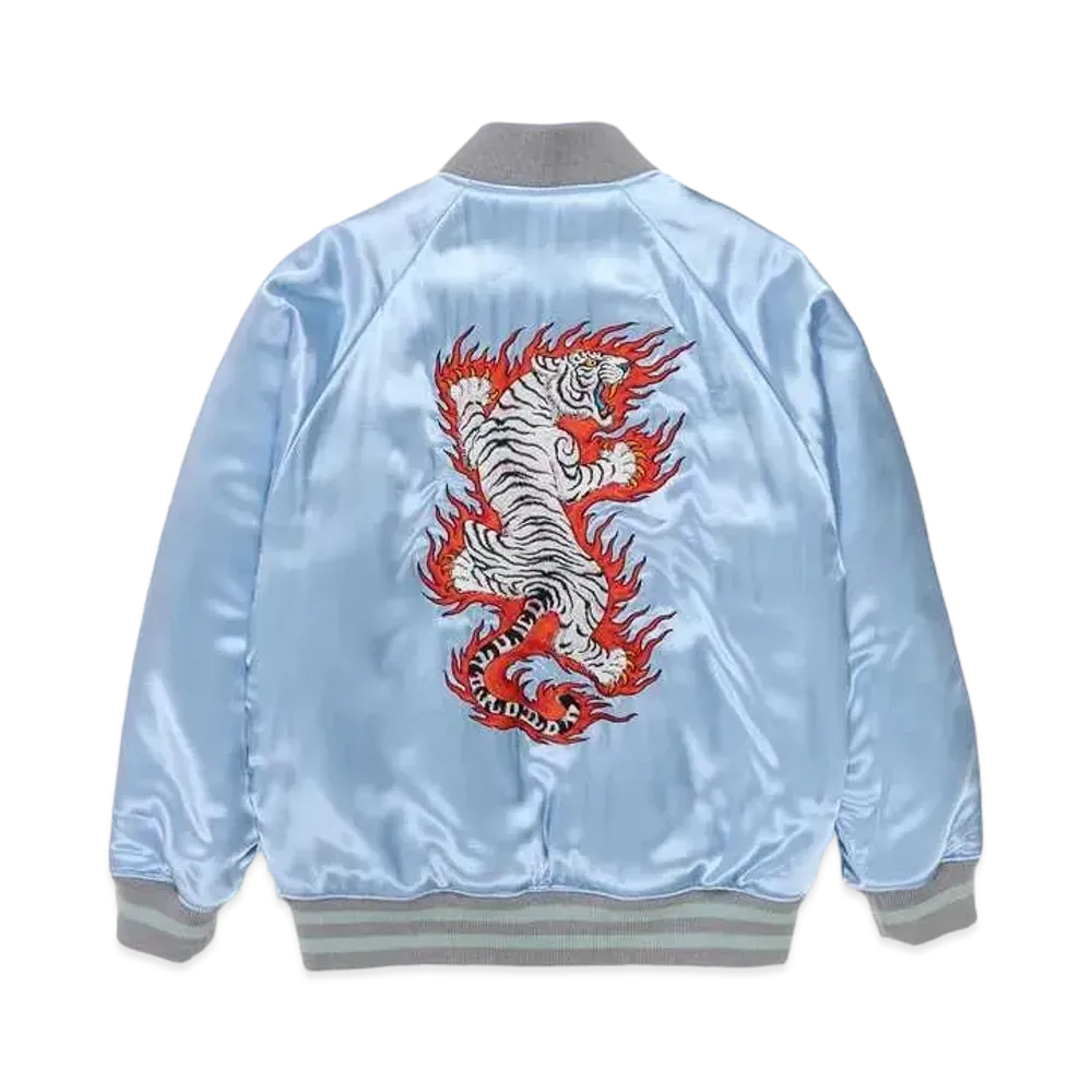 WACKO MARIA Tim Lehi / Reversible Ska Jacket "Blue Silver"