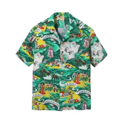 SUN SURF Land Of Aloha Navy