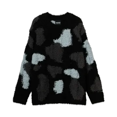 GELATO PIQUE Homme x WILDSIDE UNISEX Cable Knit Pullover "Black"