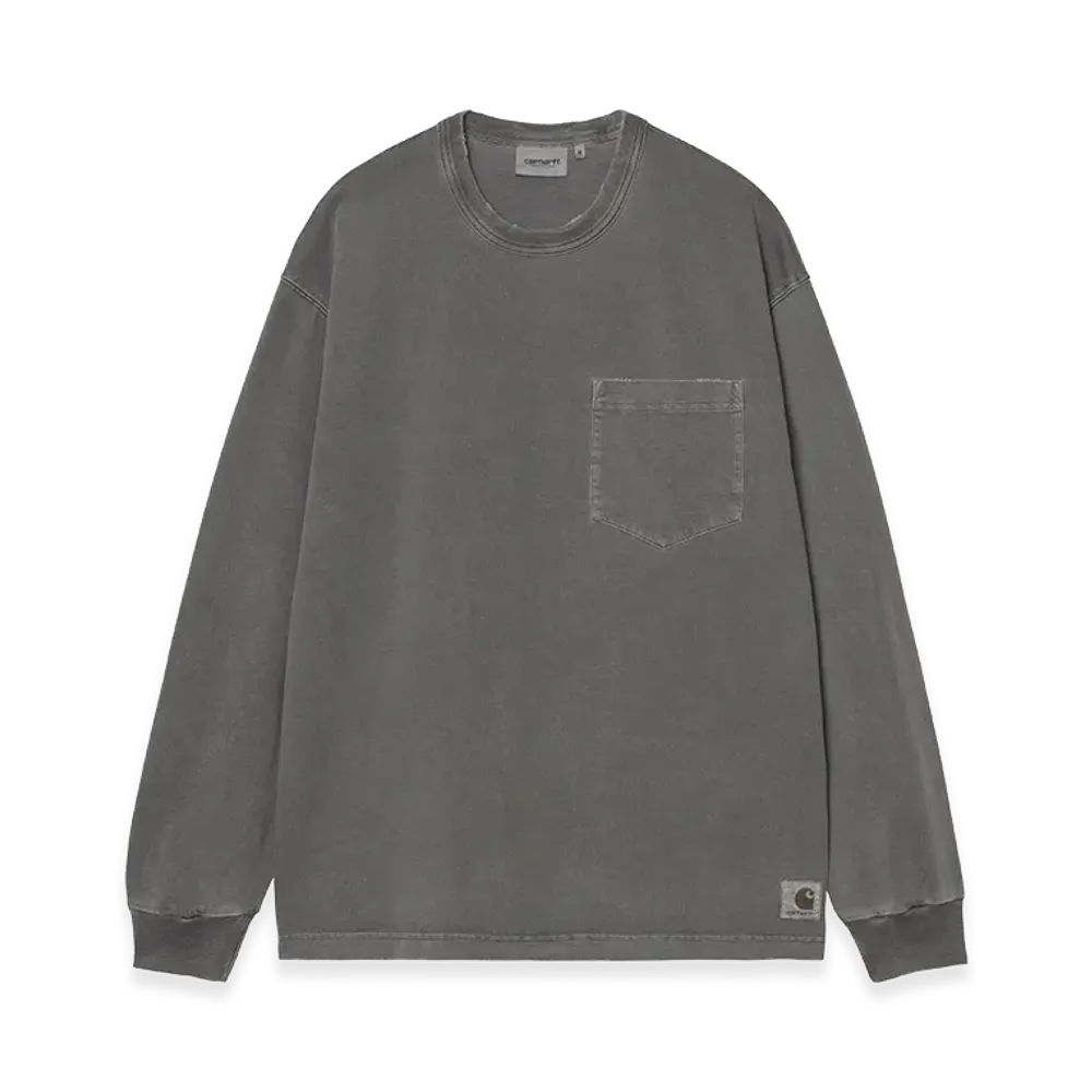 Carhartt WIP L/S Torion Pocket T-Shirt "Black(Grind Wash)"
