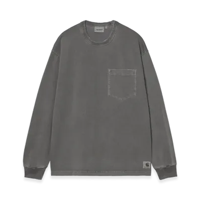Carhartt WIP L/S Torion Pocket T-Shirt "Black(Grind Wash)"