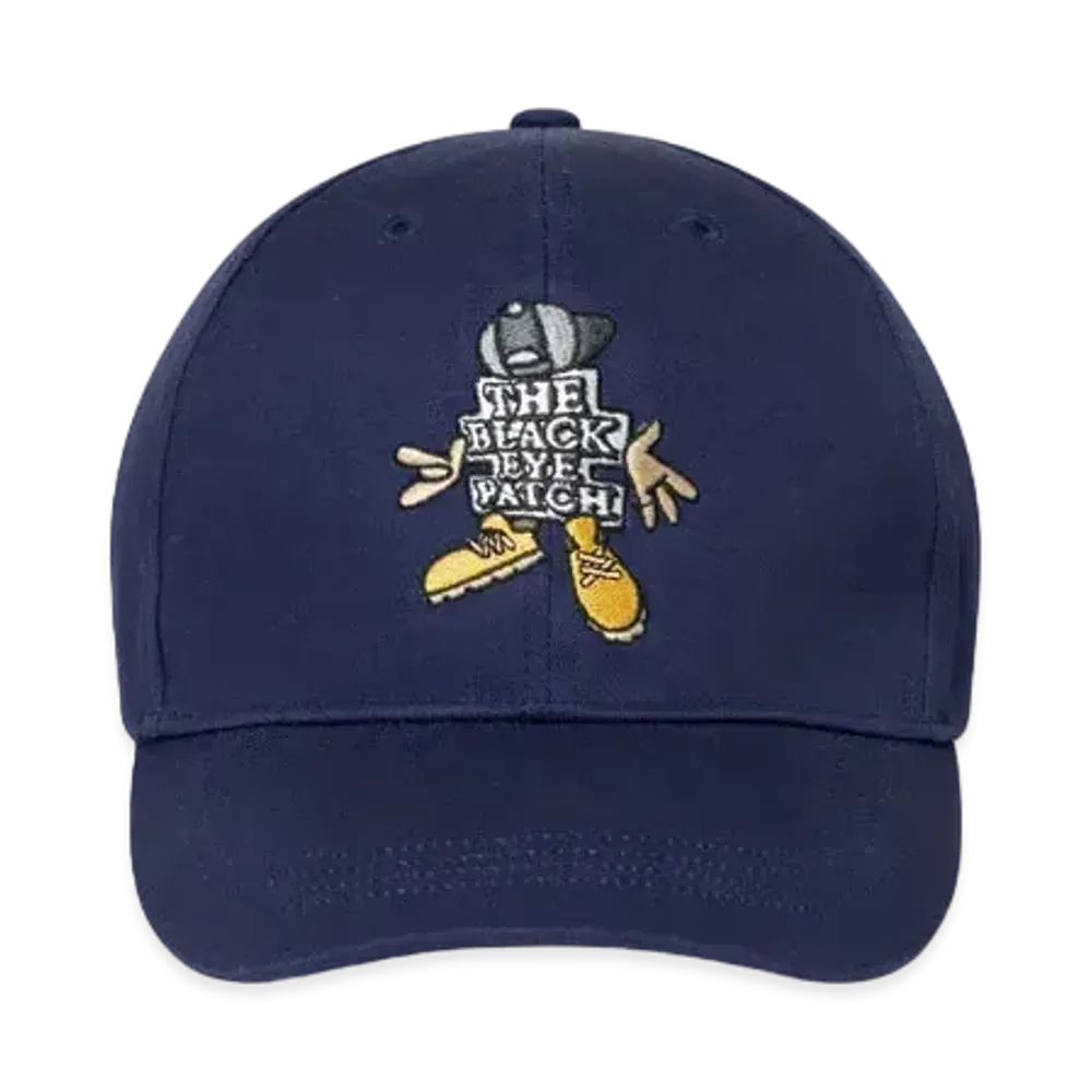 Black Eye Patch OG Boy Flexcap "Navy"