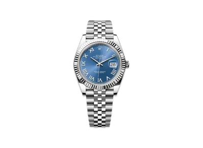ROLEX Oyster Perpetual 28 Oystersteel "Blue"